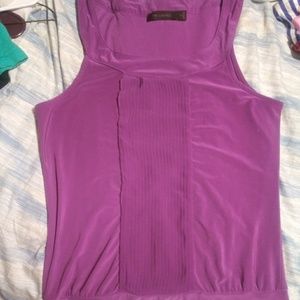 Purple dress top